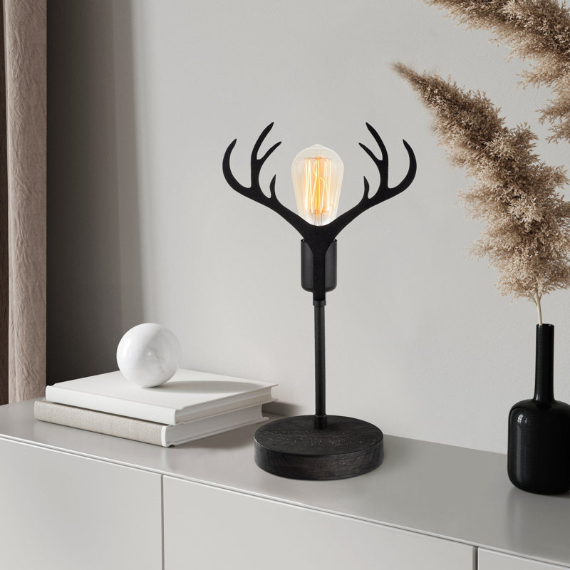 Divisadero 15.75" Table Lamp, Black
