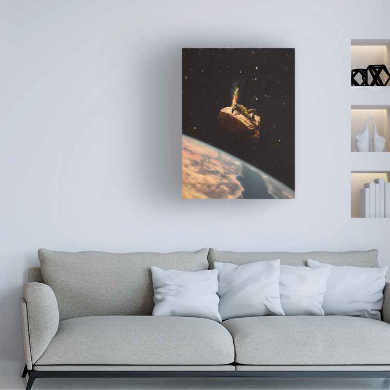 " Wrapped Canvas Wall Art - Taudalpoi 'Surrender' Wall Art For Living Room, Bedroom, Or Office Décor - 24x32 " by Taudalpoi