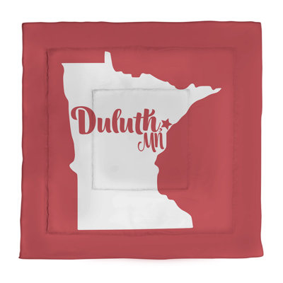 Duluth Modern & Contemporary Polyester Percale Comforter