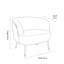 Stockville Upholstered Chenille Club Chair