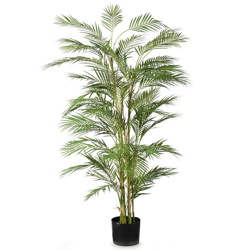 Leaf Large Artificial Palm Tree 180cm Faux Palm Tree in Pot Liner