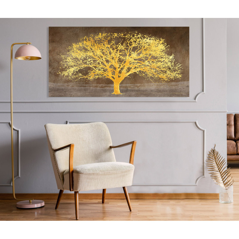 Shimmering Tree Ash by Alessio Aprile - Wrapped Canvas Print, 60cm H x 120cm W x 4cm D