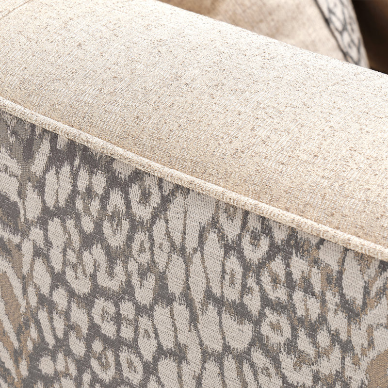 Lisbon 71'' Chenille Round Arm Loveseat, Opal Chenille