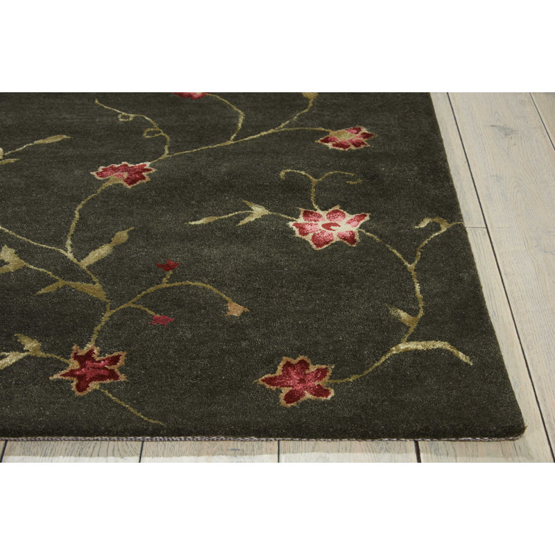 Tapis noir Antol, Rectangle 9 pi 6 po x 13 pi