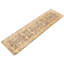 Tapis de couloir en laine gris foncé de conception unique 2 pi 7 po x 9 pi 9 po noué à la main New Age Ushak Tapis décoratif