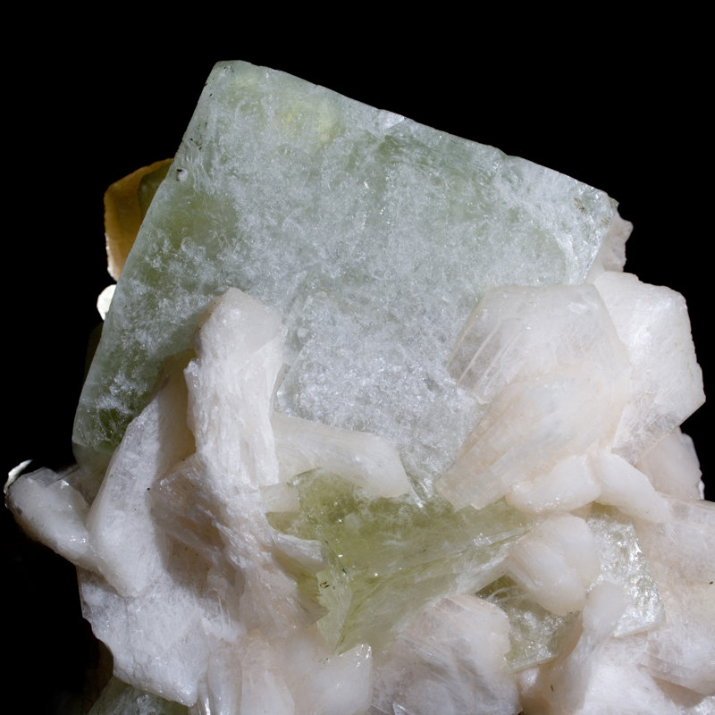Apophyllite avec Stilbite