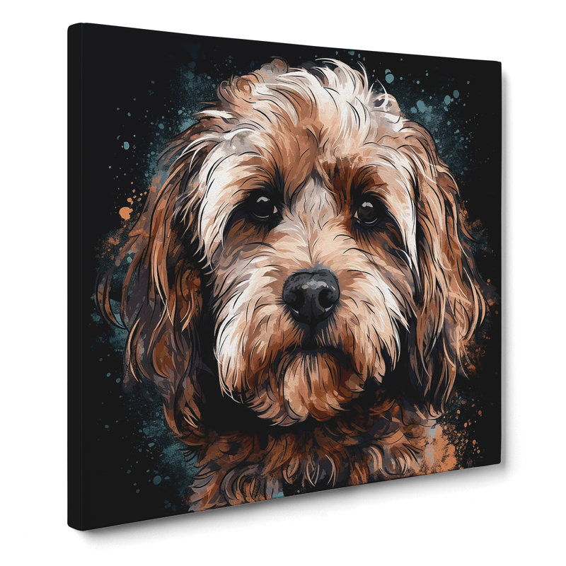 Cockapoo Digital Art - Print