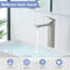 Brushed Gold Bathroom Faucet With Pop Up Drain, Brushed Gold Faucet For Bathroom Sink, Single Hole Bathroom Faucet Modern Single Handle Vanity Basin Faucet-125225635