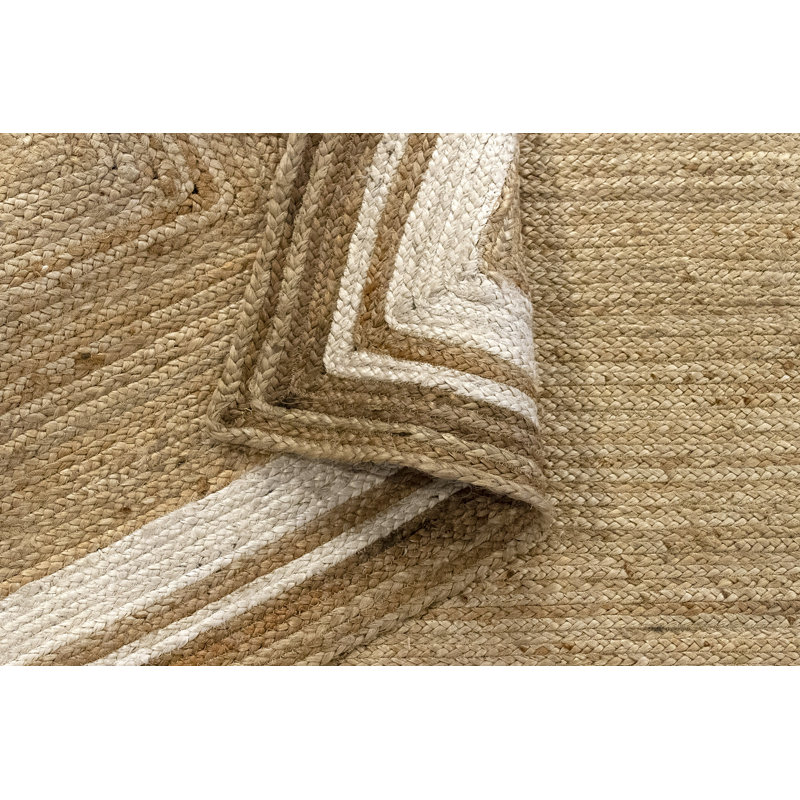Leann Solid Colour Hand Woven Area Rug, Rectangle 160 x 230cm