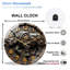 Horloge murale Steampunk Rhinoceros