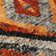 Machine Washable Indoor/Outdoor Xhevrie Terracotta Rug