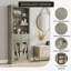 Armoire de rangement 66,5 po Farmhouse