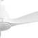 52 In. Indoor White Ceiling Fan With Integrated LED Light Kt, Remote Control Included