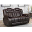 Galles 3 Seater Faux Leather Reclining Sofa-1294929887-1318888368