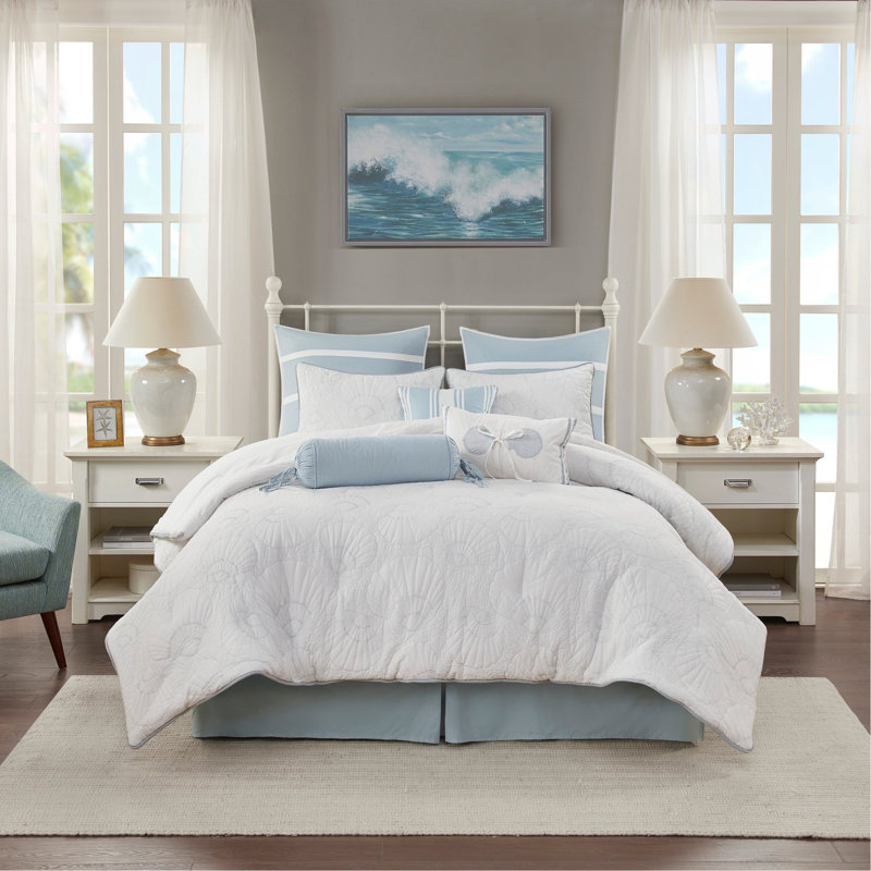 Comforter Set White King