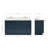 Hamlet 60.25'' Bathroom Vanity with Carrara Quartz Top-94003761-94003760