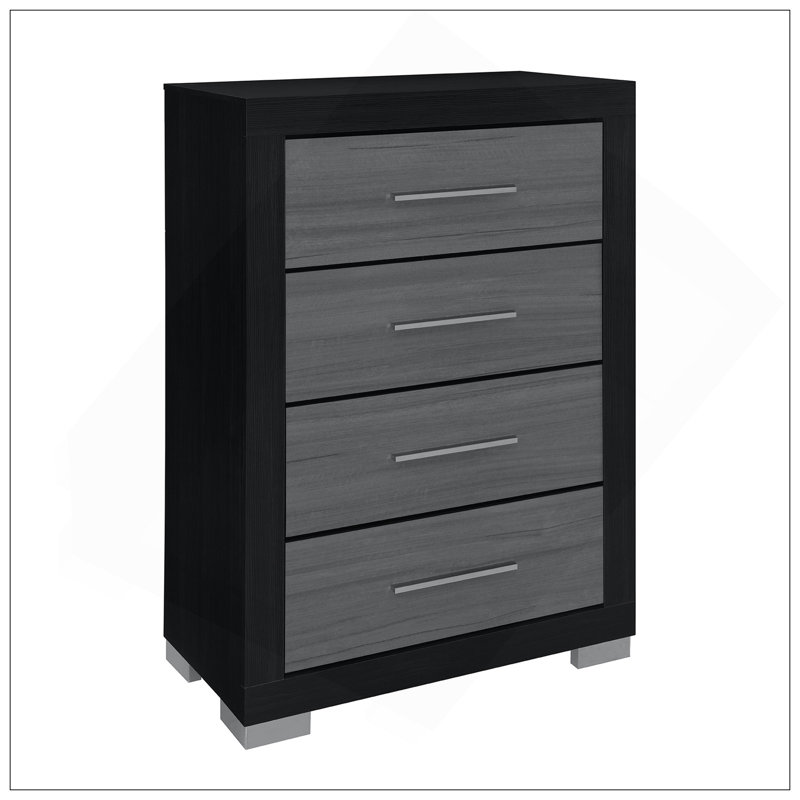 Commode Elsa, Noir