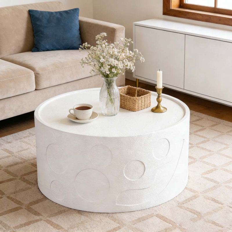 Table basse ronde