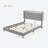 Upholstered Platform Bed