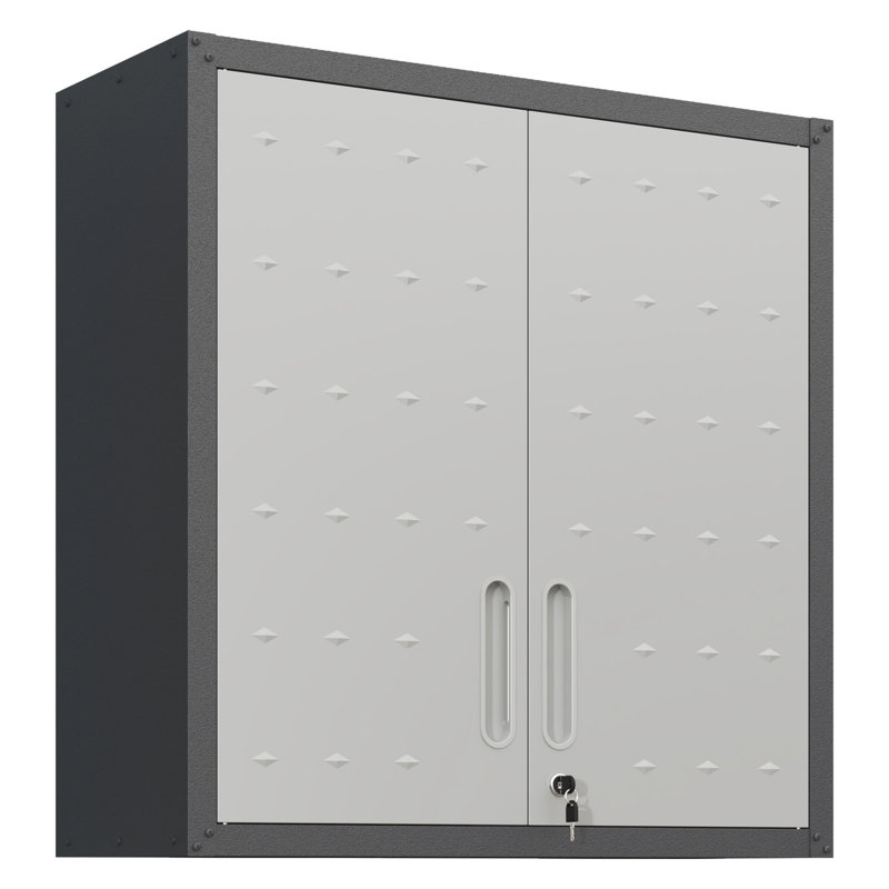 Armoire Space, Noir/gris