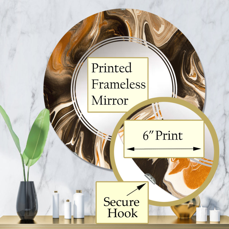 Miroir de salle de bain sans cadre, 32 po x 32 po