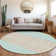 Premium Machine Washable Prisco Teal Rug
