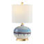 Lampe de table bleue 21 po Ahadzi