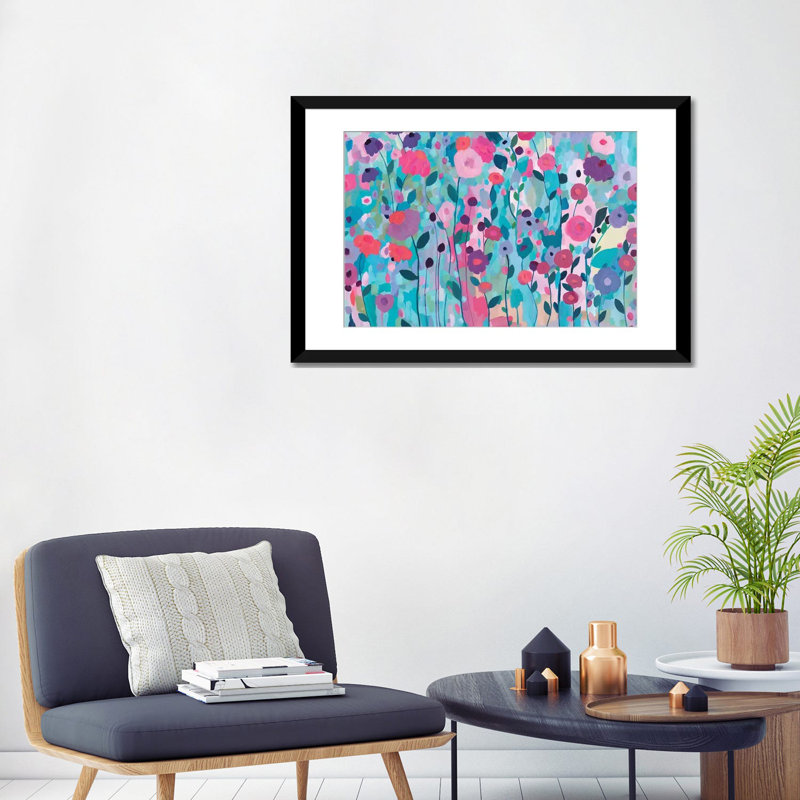 « joy-joy », impression sur toile, H 24 po x l 32 po x P 1 po, Papier d'art encadré noir, Blanc