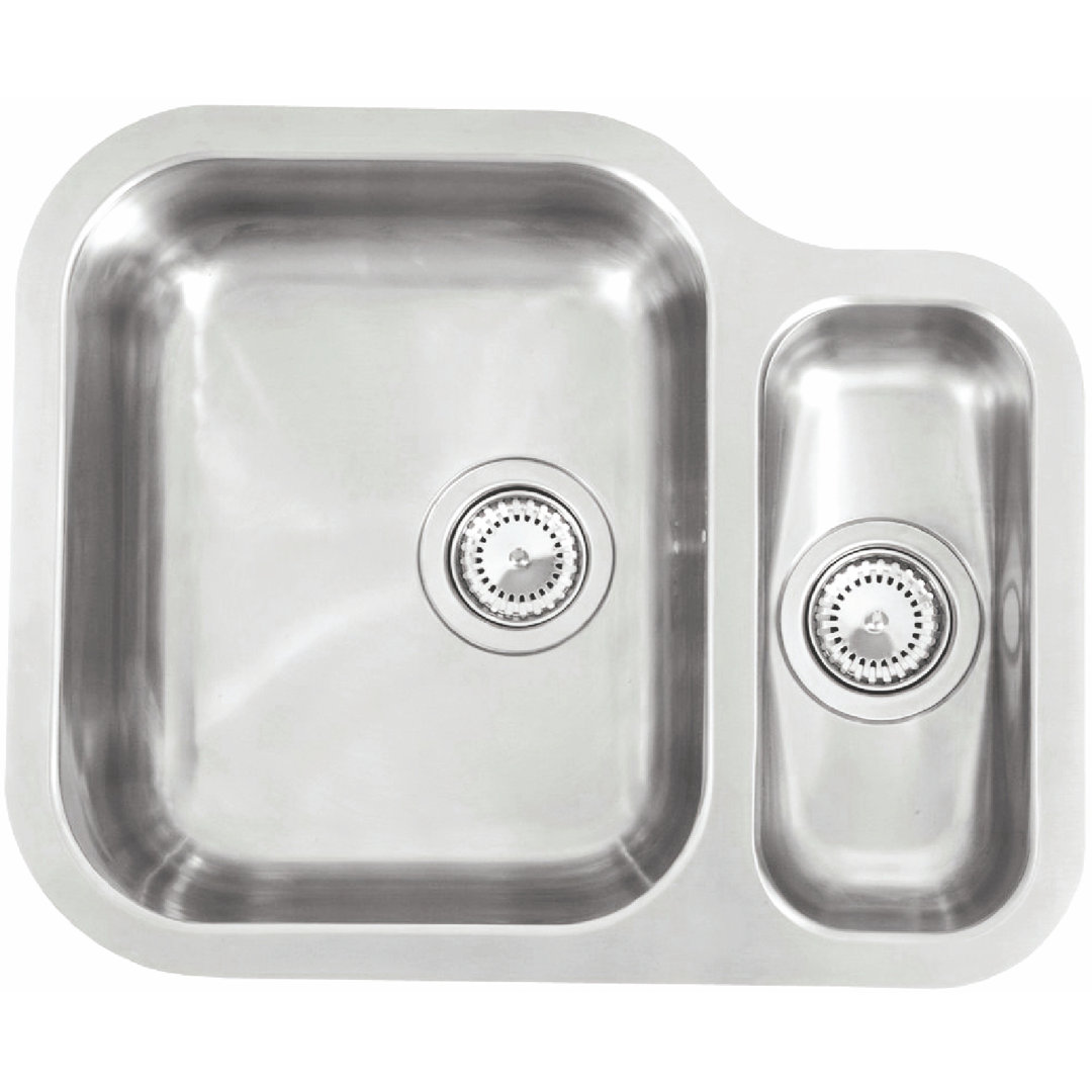57cm x 47cm Undermount Kitchen Sink with Waste Outlet