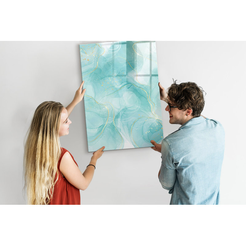 Magnetic Glass Photo Memo Board