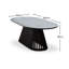 Black Oval Coffee Table-787048061