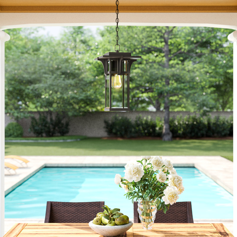 Manhattan 1-Light Outdoor Hanging Lantern