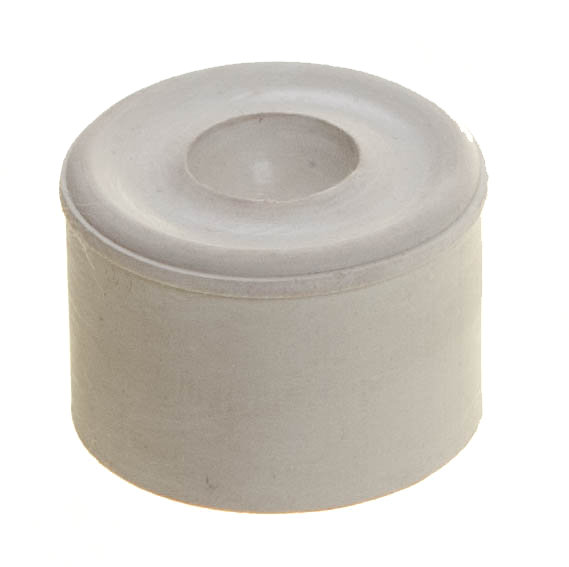 Malakoff Fixed Door Stop, White