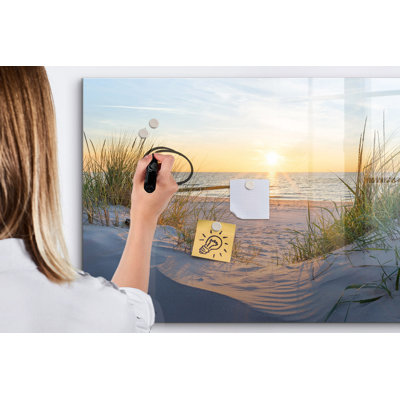 Magnetic Glass Dry Erase Board