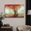 Automne, automne, "Érable orange dans la nature, paysage, grande impression sur toile encadrée"-99142284-99142285