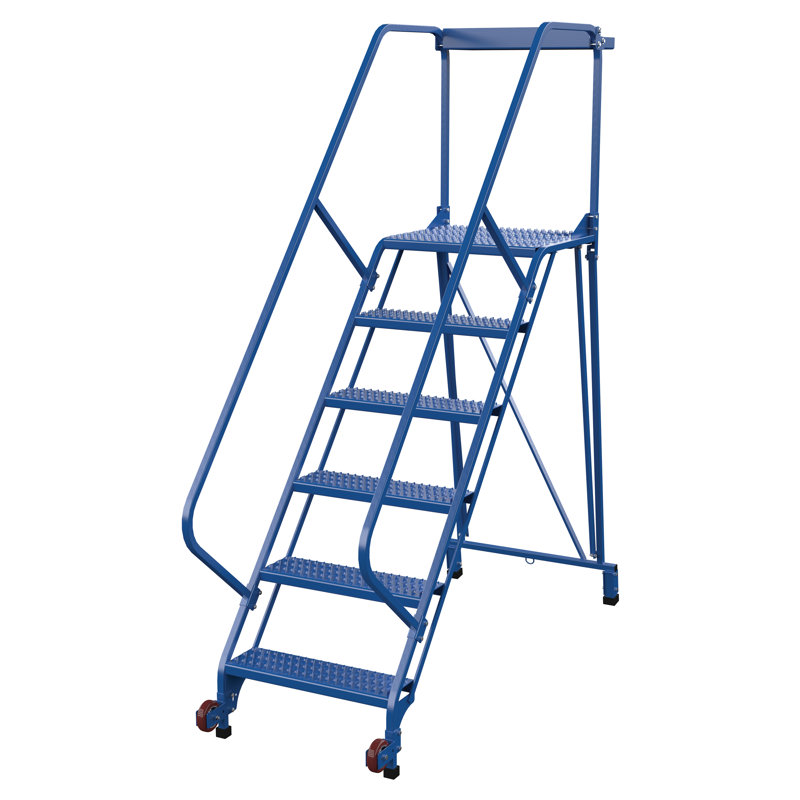 6 - Step Steel Library Ladder