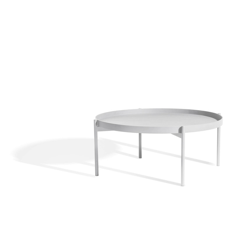 Saltö Lounge Table, Light Gray, 33" W x 33" L x 14" H