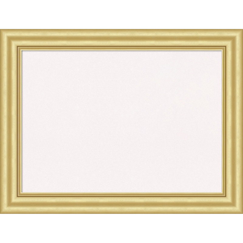 Tableau blanc avec cadre Sophia, tableau blanc en liège, tableau d'organisation, tableau d'affichage, H 25 po x l 33 po