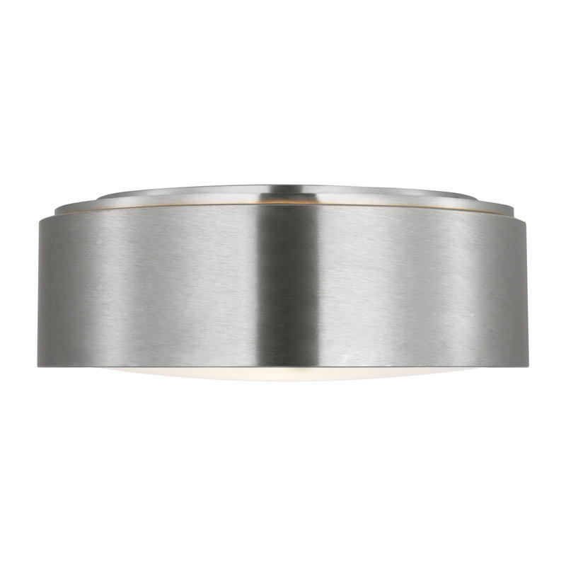 Albee Medium Flush Mount from Generation Lighting , Brushed Nickel