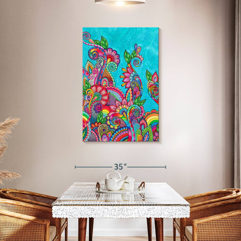 Ashelle My Rainbow Garden, 45" H x 30" W