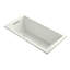 Underscore® 60" x 30" Drop-In or Undermount Acrylic Soaking Bathtub with Sloped Backrest-717530899
