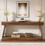 Console en bois manufacturé 1 tablette l 70,9 po Erables-511969670