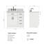 ARIEL HEPBURN 37 IN RIGHT OFFSET RECTANGULAR SINK VANITY 1,5 IN-1076665259-1076665252-1109596170