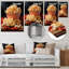 Carnival Kernels Bright Pop Corn Fiesta II - Art mural en métal Popcorn-1933357032