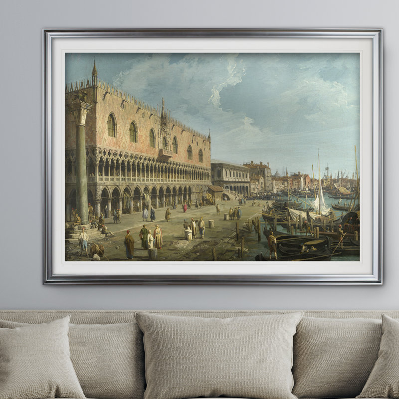 « the doge palace », impression, Argent, H 31 po x l 43 po x P 1,5 po