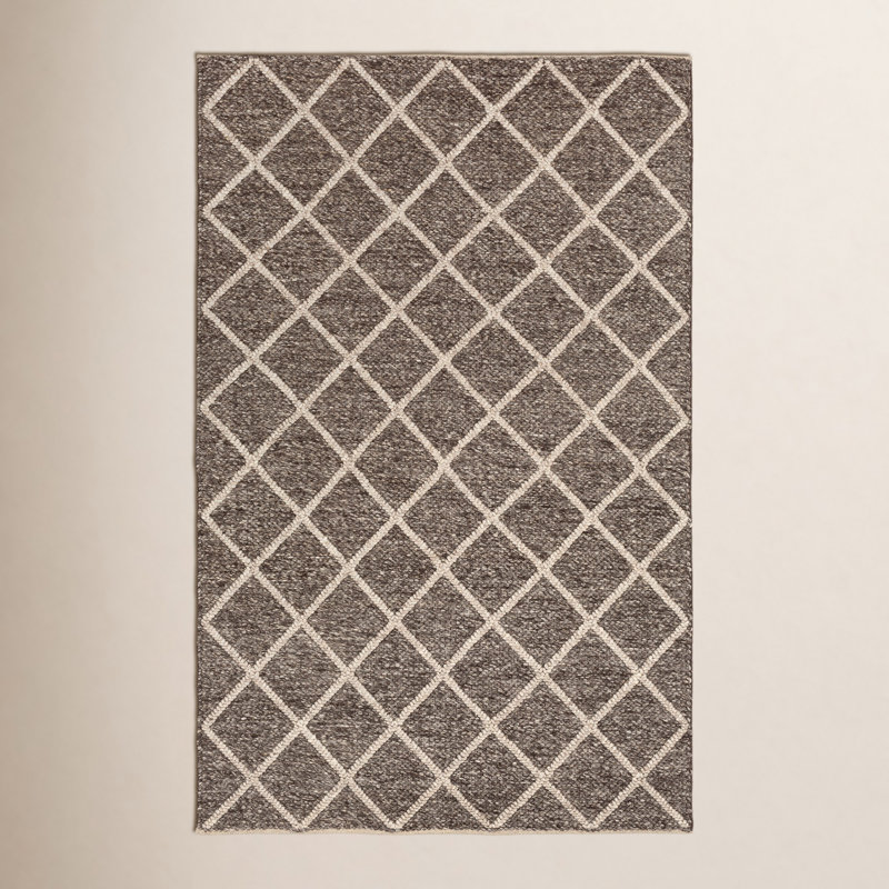 Geometric Indoor Rug, Rectangle 2' x 3'