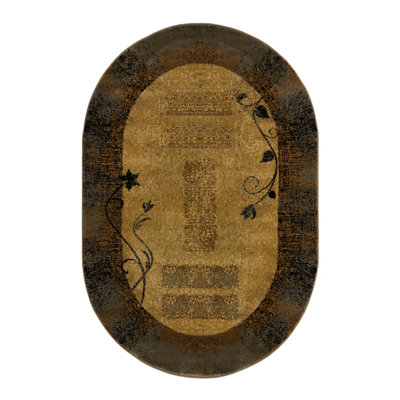 Apex Abstract Beige/Brown Area Rug