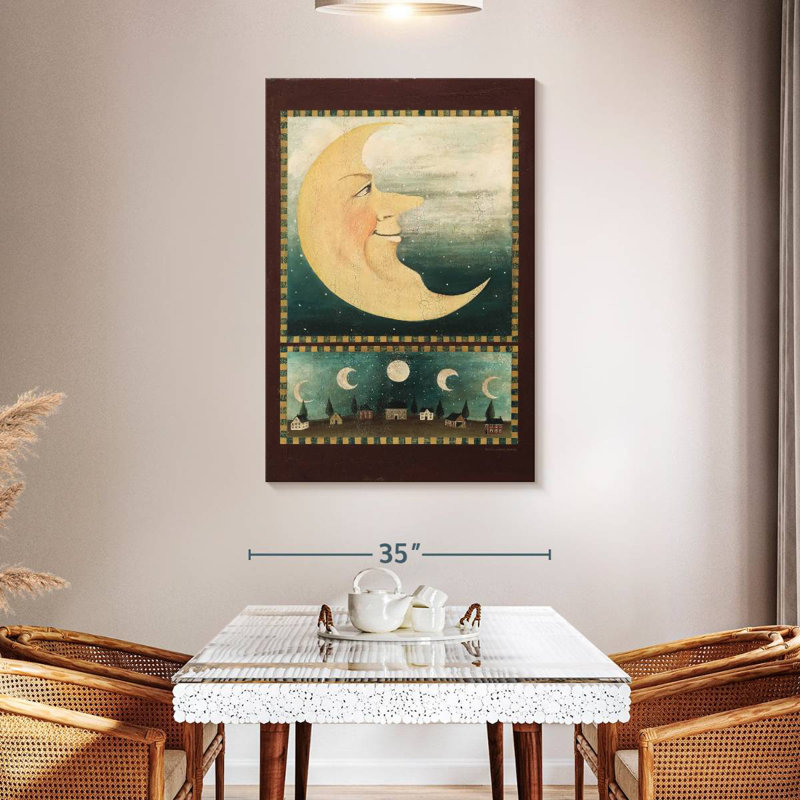 Oberle Moon Cycles, 48" H x 32" W