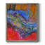 Toile encadrée de qualité supérieure Vibrant Flow II - prête à être accrochée-1609440254-1609440248