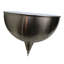 Grinnell 1 - Light Satin Nickel Dome Pendant